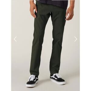 686 Men's Everywhere Pant - Slim Fit Dark Green Size 32 x 32 Technical Apparel